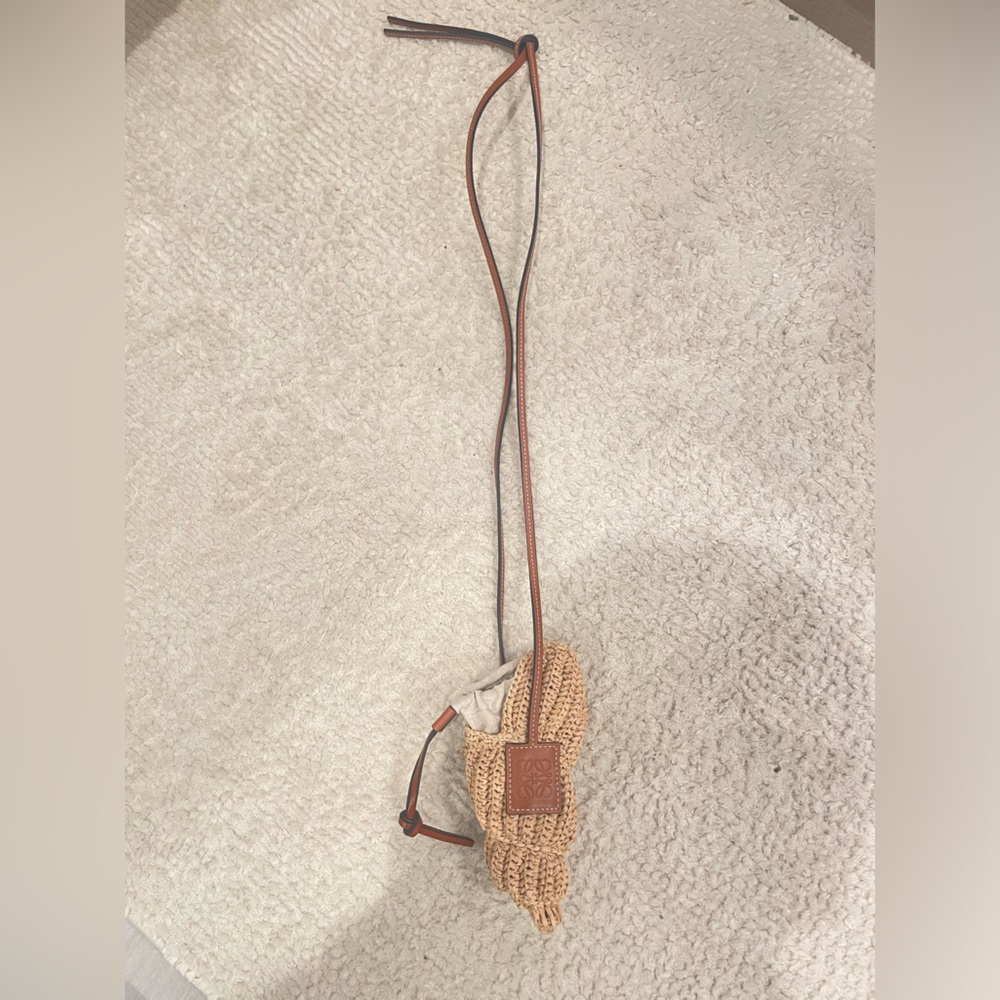 Loewe Tulip Shell Pouch Crossbody Bag